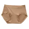 Ropa interior femenina antibacteriana de entrepierna extendida 10A, ropa interior femenina de algodón con entrepierna extendida, ropa interior femenina de algodón puro de 50 hilos