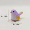 Musgo Micro Paisaje Accesorios Carnosos Adornos de Pájaros de Dibujos Animados Lindos Plantas Hortícolas Adornos Artesanales de Resina de Animales