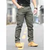 Pantalones Tácticos Ix7 de Primavera y Otoño Pantalones Impermeables de Camuflaje Ropa de Trabajo para Exteriores Pantalones Resistentes a Arañazos y al Desgaste Pantalones Sueltos para Hombre para Deportes al Aire Libre
