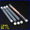 Tubo de Embalagem para Agulha de Beleza Acne de PVC Transparente Tubo de Incenso de PVC 13mm Pinça para Sobrancelha Tubo de PVC Transparente Cosmético