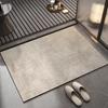 Alfombrilla de baño antideslizante y absorbente para puerta de inodoro, de diatomeas, de secado rápido