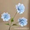 Flores Crisântemos com Chama Artificial para Casamentos, Auditórios, Decoração de Parede de Fundo para Casa e Hotel, Venda por Atacado do Fabricante