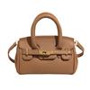 Venta Caliente de Primavera y Verano Color Dopamina Alta Calidad Patrón Lichi Bolso Portátil Platino Bolso Bandolera Elegante para Mujer que Combina con Todo para Viajes