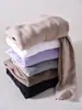 Suéter de punto elástico, ajustado, de cuello alto con cuello de volantes, mangas largas, tejido de canalé, perfecto como capa interior o capa base, top para mujer