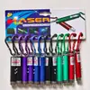 Detector de Billetes con Luz Láser Infrarroja Ultravioleta Tres en Uno Bolígrafo Educativo Juguete Mini para Niños Linterna LED Plástica Multifuncional