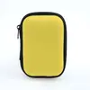 Bolsa para Auriculares al por Mayor Bolsa para Cámara Eva Caja Ccd Cable de Datos Bolsa para Auriculares Caja de Almacenamiento para Auriculares Bolsa con Cremallera de Pu Portátil
