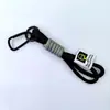 Llavero de Cuerda para Mochila de Exterior Cuerda Trenzada de Nylon para Hombres y Mujeres Mosquetón Cuerda de Mano para Pareja Colgante de Bolsa Popular Coche