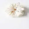 Scrunchie de Renda Bordado Grande Novo para Mulheres 2026, Acessório de Cabelo Elástico de Cetim com Estampa de Leopardo de Alta Qualidade