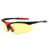 Nuevas gafas de sol de rana coloridas deportivas para exteriores para montar en bicicleta hombres al por mayor 0091 mujeres gafas de sol para bicicleta moda