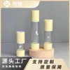 Botella Vacío 15ml 30ml 50ml Impresión Esmerilada Tipo Push Muestra Portátil Dispensadora Loción Esencia