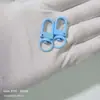 Hebilla de Puerta de Aleación de Zinc Pintada de Colores Caramelo Hebilla para Perro Hebilla Colgante Llavero Hebilla de Camarón Colgante para Joyería DIY Venta al por Mayor