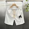 Marca de Moda de Alta Gama Shorts Casuales para Hombre Pantalones Deportivos de Verano para Exterior Modernos Sueltos M Estampados Pantalones de Playa