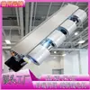 Unidad de conducto de aire acondicionado de 5P refrigerada por agua, unidad fan coil interior de fuente de aire para instalación empotrada horizontal en techo