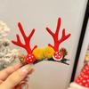 Enfeite de cabeça de Natal Chifre de Alce grampo de cabelo de orelha grampo de cabelo adulto adereços de festa festival Mori joias clipe acessórios de cabelo