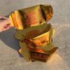 Fábrica de atacado 10.002 lingotes de ouro papelão duro quinhentos e dois lingotes de ouro queimando papel semi-acabado suprimentos de sacrifício de cabelo