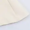 2026 Primavera Novo Produto Estilo Europeu e Americano Personalizado Estilo de Rua Versátil Barra Assimétrica Manga Bufante Camiseta Top 1063198