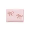 Nueva cartera para mujer, clip para dinero de moda estilo ins, tarjetero mini de alta gama para mujer, cartera de cuero transfronteriza 70% de descuento cartera pequeña