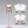 Loja de roupas manequim adereços feminino meia-altura plataforma roupas femininas Boneca de Casamento corpo falso modelo suporte de exibição corpo inteiro