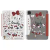 Capa Rosa de Bolinhas do Rilakkuma em Formato Y com 70% de Desconto, adequada para iPad 11, Air 7/6, novo iPad 10 com Suporte para Caneta