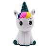 Juguete de poliuretano de rebote lento, unicornio pequeño y bonito, blando y de rebote lento.