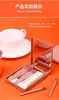 Estuche Portátil Transfronterizo Caja de Maquillaje con Espejo Brocha Multifuncional para Polvos Brocha para Rubor 5 Espejos Caja Belleza Maquillaje