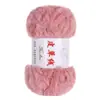 0.1 kg Hilo de Pelo Extra Grueso Hilo de Pelusa de Pelo Tejido a Mano Lana Gruesa Material para Bufanda Sombrero Bolsas Bolsa