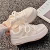 Zapatos de Verano para Mujer, Zapatos Blancos, Faldas de Mujer, Nuevos Zapatos de Malla Populares 2025, Zapatos Casuales de Malla Transpirable, Zapatos Deportivos