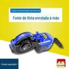 Balde de tinta spot de fábrica construção de madeira tamanho de rolo de mão selada Azul 30 metros \ balde de tinta de marcação automática atacado