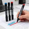 Pacote com 100 Canetas Marcadoras com Pontas de Bala Grandes, Tinta Não Recarregável, Marcadores de Ponta Única de Longa Duração