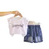 Conjunto de Colete de Bebê Fresco e Estiloso para Meninos Verão 2026 Novo Conjunto de Duas Peças Sem Mangas Tendência Street-Fashion Infantil