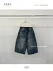 PANTALONES vaqueros acampanados de pierna ancha, cropped, con patrón de orejas de gato tridimensional y lavado desgastado, modelo nuevo otoño 2026 58107