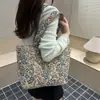 Popular Bolso de Hombro Étnico de Gran Capacidad de Nicho para Mujer 2026 Nuevo Bolso de Lona Ins para la Escuela y el Trabajo