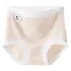 Pantaletas de Algodón de Colores de Xinjiang con Control de Abdomen y Levantamiento de Glúteos Sin Costuras para Mujer, Algodón Puro 10A, Antibacterianas, de Cintura Alta, con Entrepierna Extendida, Tipo Boxer para Mujer