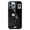 Capa para iPhone 16 Pro Apple 15 Promax Homem-Aranha 12 Espelho 13 Marca de Moda 14 Capa Resistente a Quedas