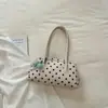 Bolso de Hombro de Moda Estilo Coreano con Lunares Shuai Mijia 2026 Verano Nuevo Bolso Boston Tote Grande de Capacidad para Viajes Exquisito