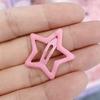 Accesorios para el Cabello de Niños Pinzas para el Cabello de Puntos y Estrellas para Niñas, Pinzas Pequeñas Lindas para Bebés, Pinzas para el Cabello de Niñas Pequeñas, Pinzas BB, Pasadores de Estrella de Cinco Puntas
