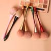 Grande cintura pequena maquiagem pincel solto pincel pó de unhas reparação blush escova cabeça cogumelo escova de maquiagem entrega one-piece