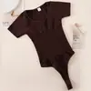 Enterizo Moldeador de Cuerpo de Manga Corta con Control de Cintura y Abdomen, Adelgazante y Moldeador, Cierre de Broches en la Espalda, Entrepierna Abierta, Moldeador Corporal para Mujeres, Transfronterizo