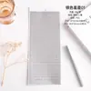 Adesivos para Planner Série Floral com Folha de Ouro e Prata, Números e Letras, Pequenos Adesivos Impermeáveis em PVC, Papel Material Guka Atacado