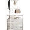 Sapateira Simples na Porta, Doméstica Interna Multicamadas à Prova de Poeira e Resistente, Rack Integrado para Sapato e Chapéu para Entrada de Quarto de Dormitório Alugado