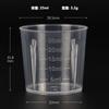 Taza medidora 5-480mlpp Material Escala Escala de plástico Taza medidora Taza medidora tamaño pequeño Grado alimenticio Cilindro medidor Taza medidora