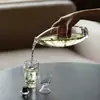 Garrafa de Vidro Borossilicato Resistente ao Calor para Cold Brew, Garrafa de Vinho Criativa, Recipiente de Vinho Simples em Vidro com Condensação Estilo Nórdico, Bule para Cold Brew das Dinastias Tang e Song