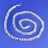Yuhong 2024 Nuevo Estilo Dominante Cabeza de Dragón Collar para Hombre Moda Popular Europea y Americana Simple Versátil Collar Joyería