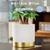 Vaso de Flor de Cerâmica Estilo Nórdico Ins Fosco Simples Interno Phalaenopsis tulipa verde grande vaso de planta verde