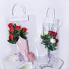 Bolsa de Mano Ins Portátil Flor Al por Mayor Bolsa de Regalo para el Festival Qixi y el Día del Maestro Empaque de Regalo, Hecha de Materiales Ecológicos