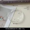 Nuevo producto transfronterizo: Bandeja de Cristal con Cuentas de Color Ámbar para Joyería, Adorno Decorativo de Escritorio, Accesorio Popular para Fotografía