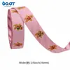 Cinta estampada en caliente, cinta termoestable impresa en plano con patrones claros, cinta para empaque de ropa, accesorios para ropa