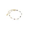 Pulsera de Cobre con Cuentas de Empalme de Piedra Natural Wanli para Mujer, Moda de Estilo Europeo y Americano, Estilo Casual, Pulsera Moderna