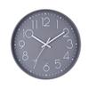 Reloj electrónico silencioso de 12 pulgadas para el hogar, reloj de pared de ambiente de moda simple, segundero de barrido puntual, fuente clara, reloj de cuarzo