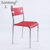 Silla San Tang, Silla para Comedor de Puesto de Barbacoa, Silla de Plástico para Oficina, Capacitación y Conferencias, Adecuada para Espacios Comerciales, Muebles Comerciales y Uso Doméstico